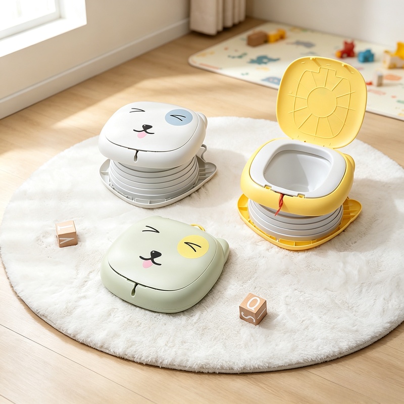 Kids Outdoor Urinal - Składany nocnik treningowy dla dzieci, przenośny,