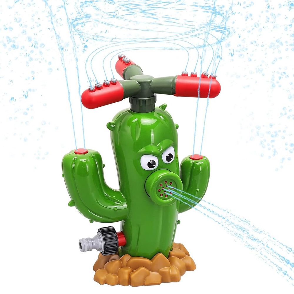 Kids Outdoor Yard Tools - Zabawka do rozpryskiwania wody Kaktus, zraszacz