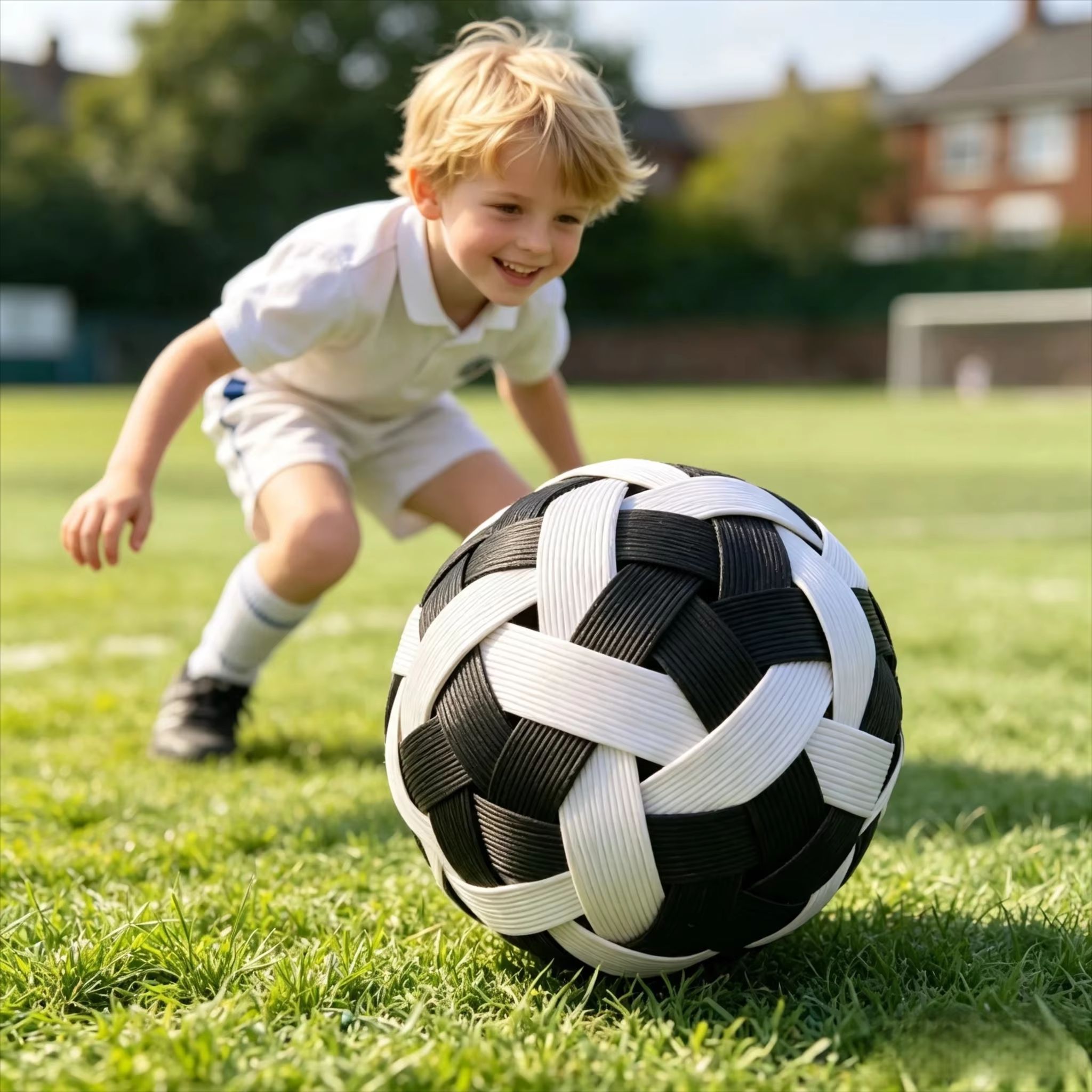 Outdoor Kid - Piłka do Sepak Takraw dla dzieci,