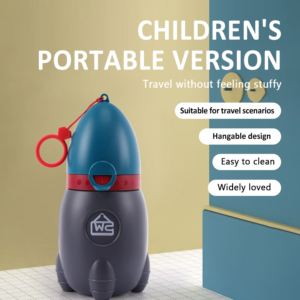 Kids Outdoor Urinal - Przenośny nocnik w kształcie rakiety dla