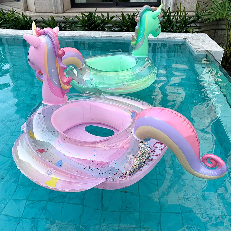 Kids Outdoor Water Toys - Ponton nadmuchiwany ponton do basenu niemowlę