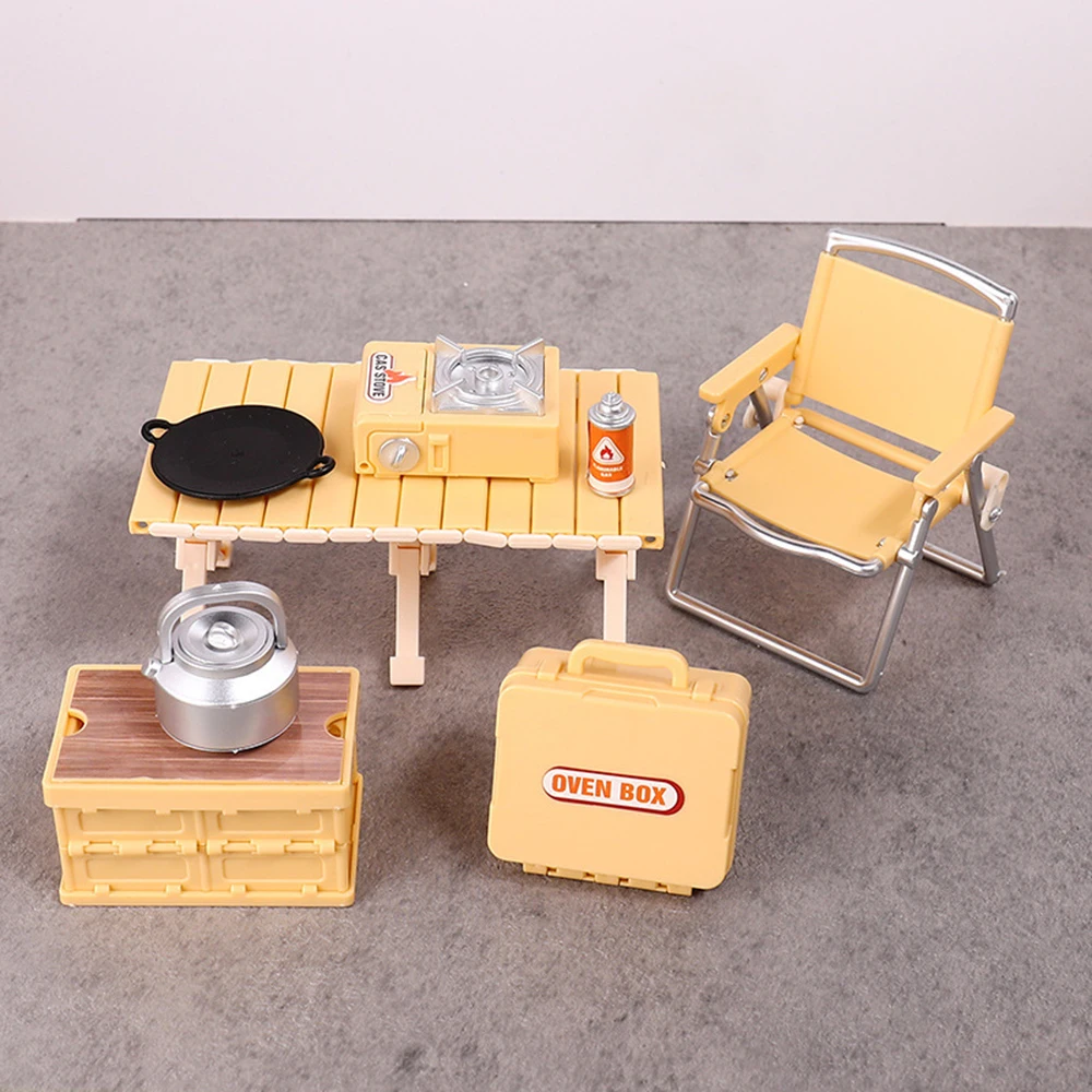 Kids Outdoor Lawn Chair - Mini składany zestaw krzeseł i stołów