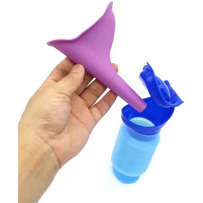 Kids Outdoor Urinal - 1-4 szt. Przenośny, składany urinal o