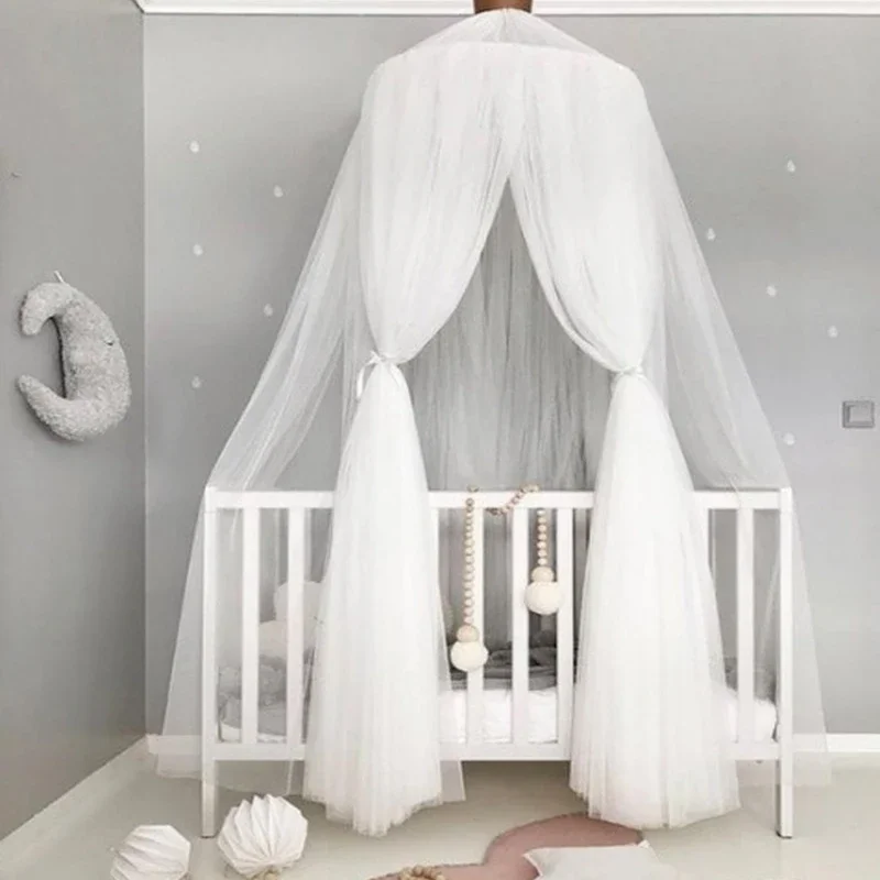 Kids Outdoor Play Yard - Moskitiera Wiszący namiot Gwiazda Dekoracja Łóżeczko