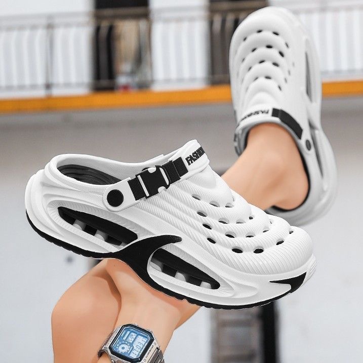 Kids Outdoor Shoes - Męskie klapki na grubej podeszwie, letnie,