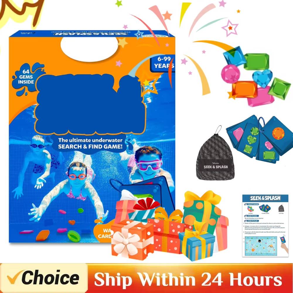Kids Outdoor Learning Activities - 1 zestaw Edukacyjny Podwodny Kolorowy Basen