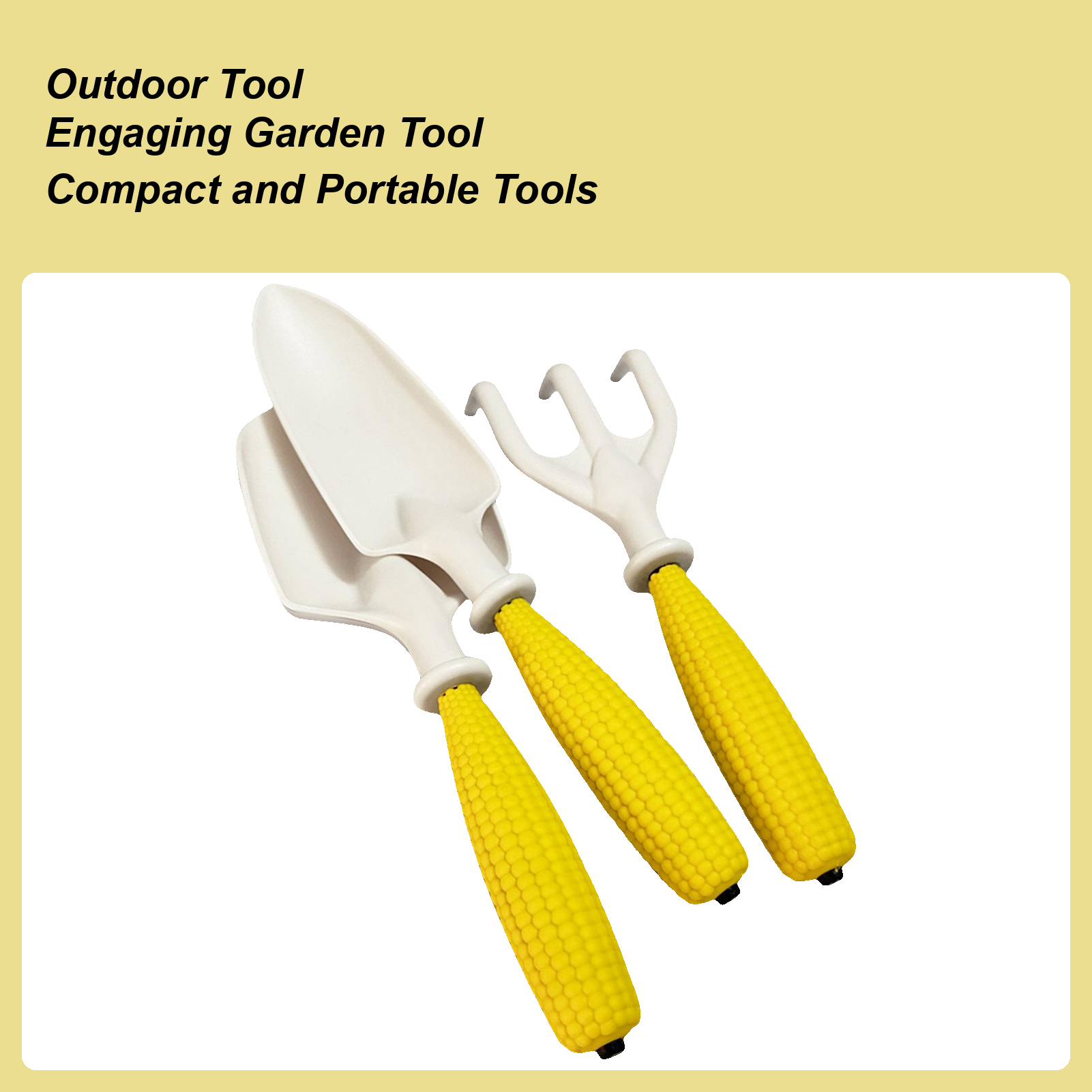 Kids Outdoor Yard Tools - Zestaw narzędzi ogrodniczych dla dzieci: grabie,