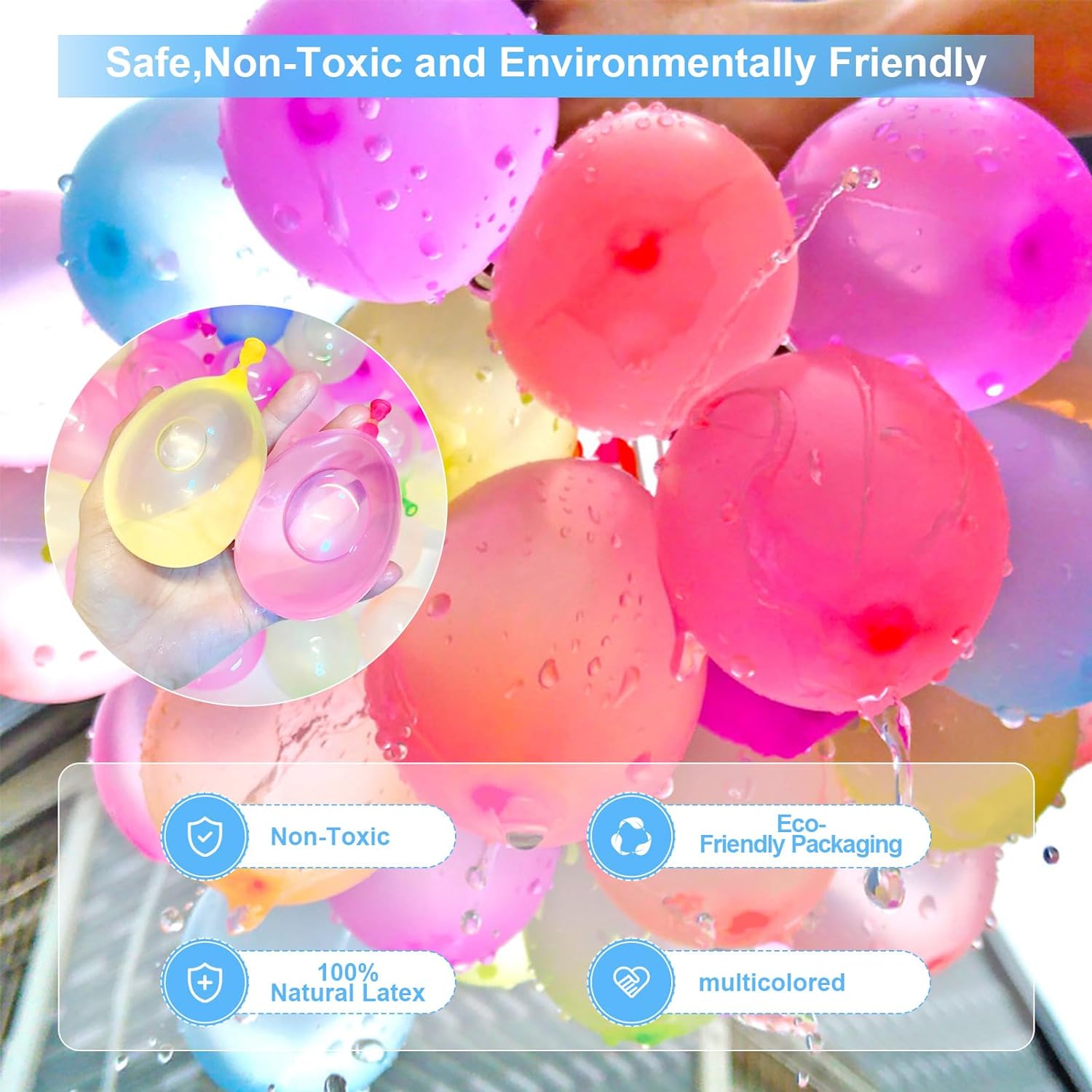 Samozaciskające się balony na  – Kids Outdoor Water Toys recenzja i cena