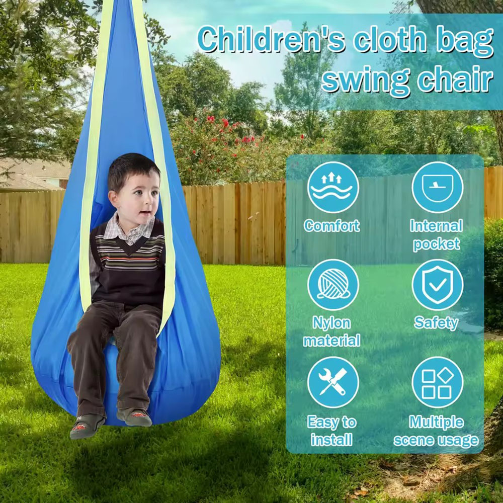 Huśtawka dla dzieci z nylonowy – Kids Outdoor Lawn Chair recenzja i cena