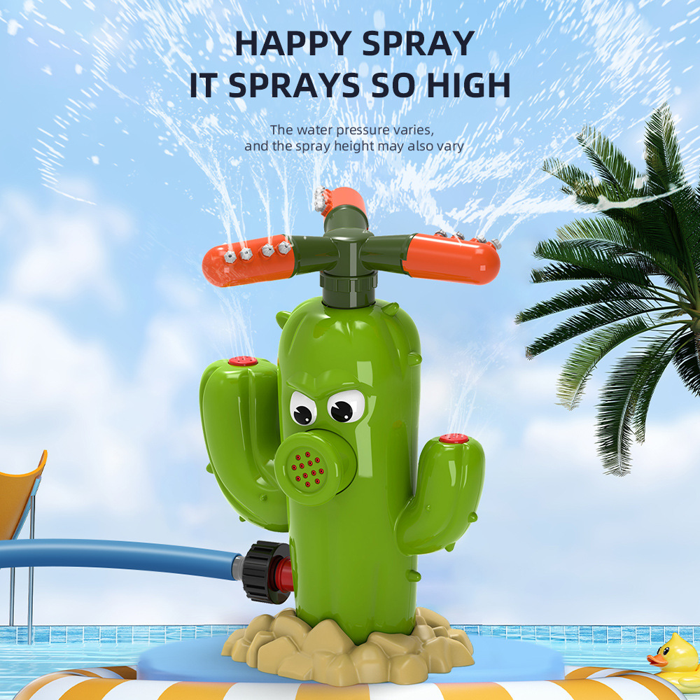 Zraszacz w kształcie kaktusa,  – Kids Outdoor Yard Tools recenzja i cena