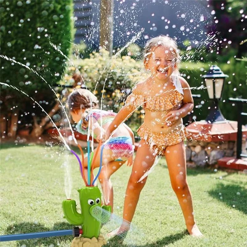 Zraszacz w kształcie kaktusa,  – Kids Outdoor Yard Tools recenzja i cena