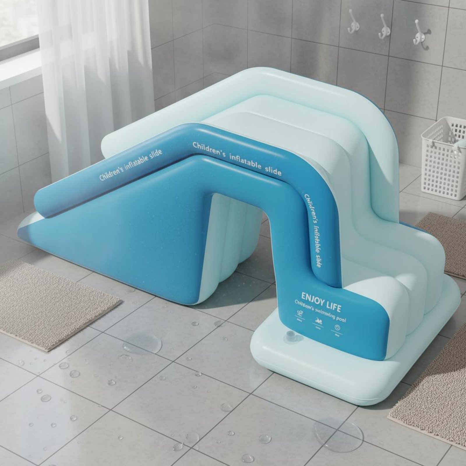 Nadmuchiwana zjeżdżalnia do ba – Kids Outdoor Water Toys recenzja i cena