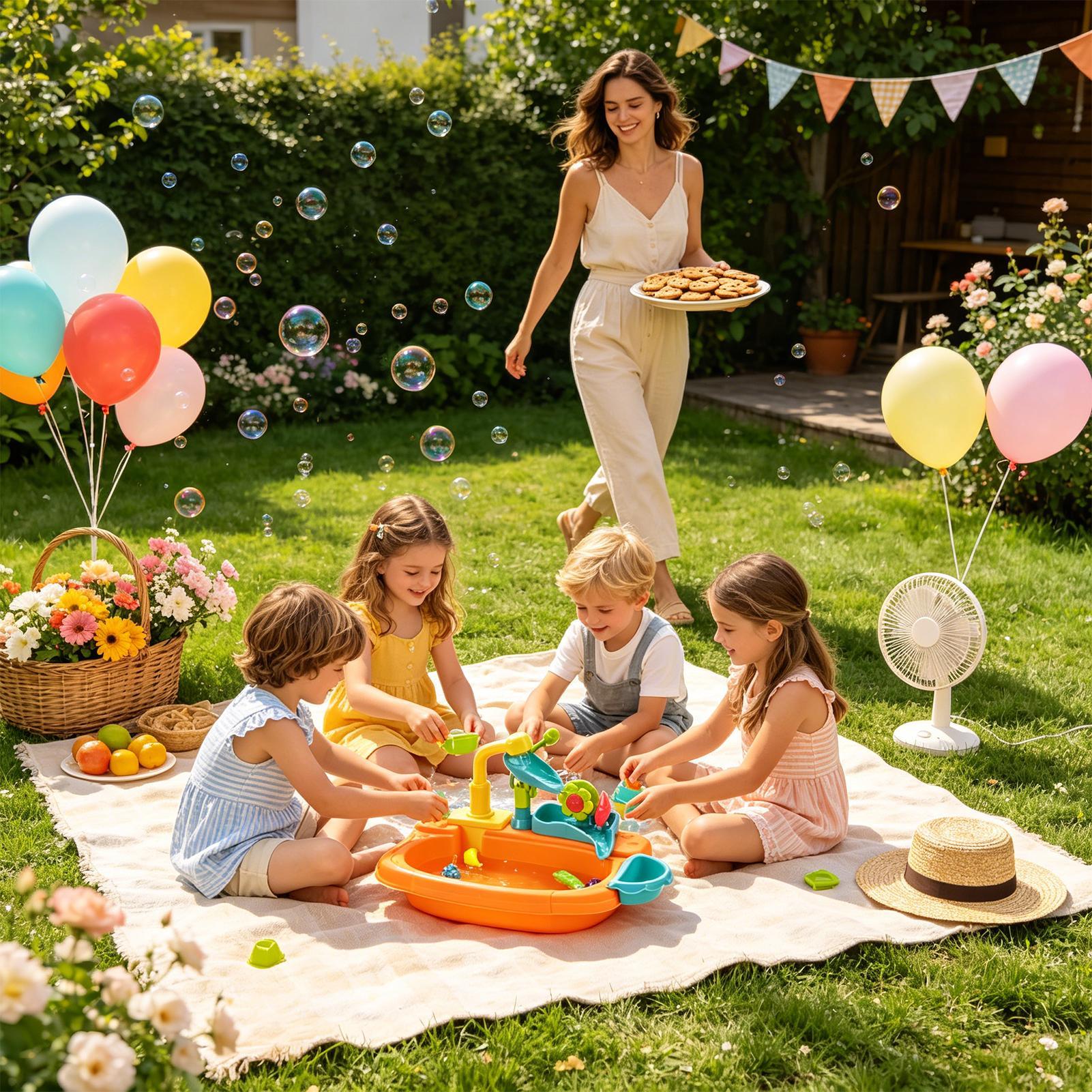 Zabawka do zlewu Automatyczna, – Kids Outdoor Sink recenzja i cena