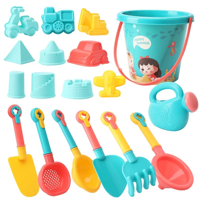 18PCS Beach Toy Set Bucket Sea – Kids Outdoor Water Toys recenzja i cena