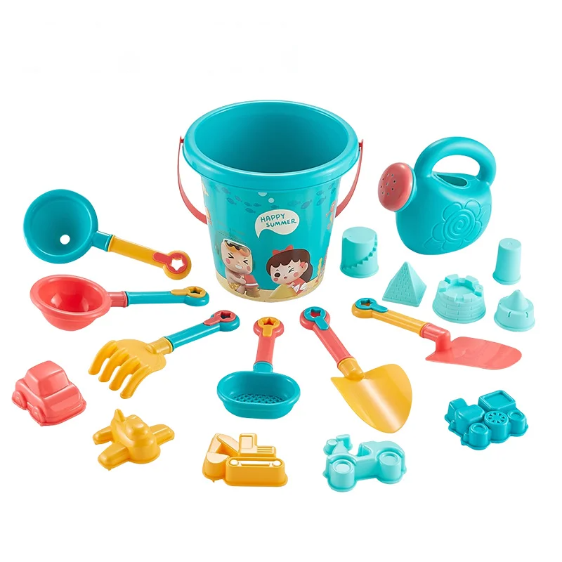 18PCS Beach Toy Set Bucket Sea – Kids Outdoor Water Toys recenzja i cena