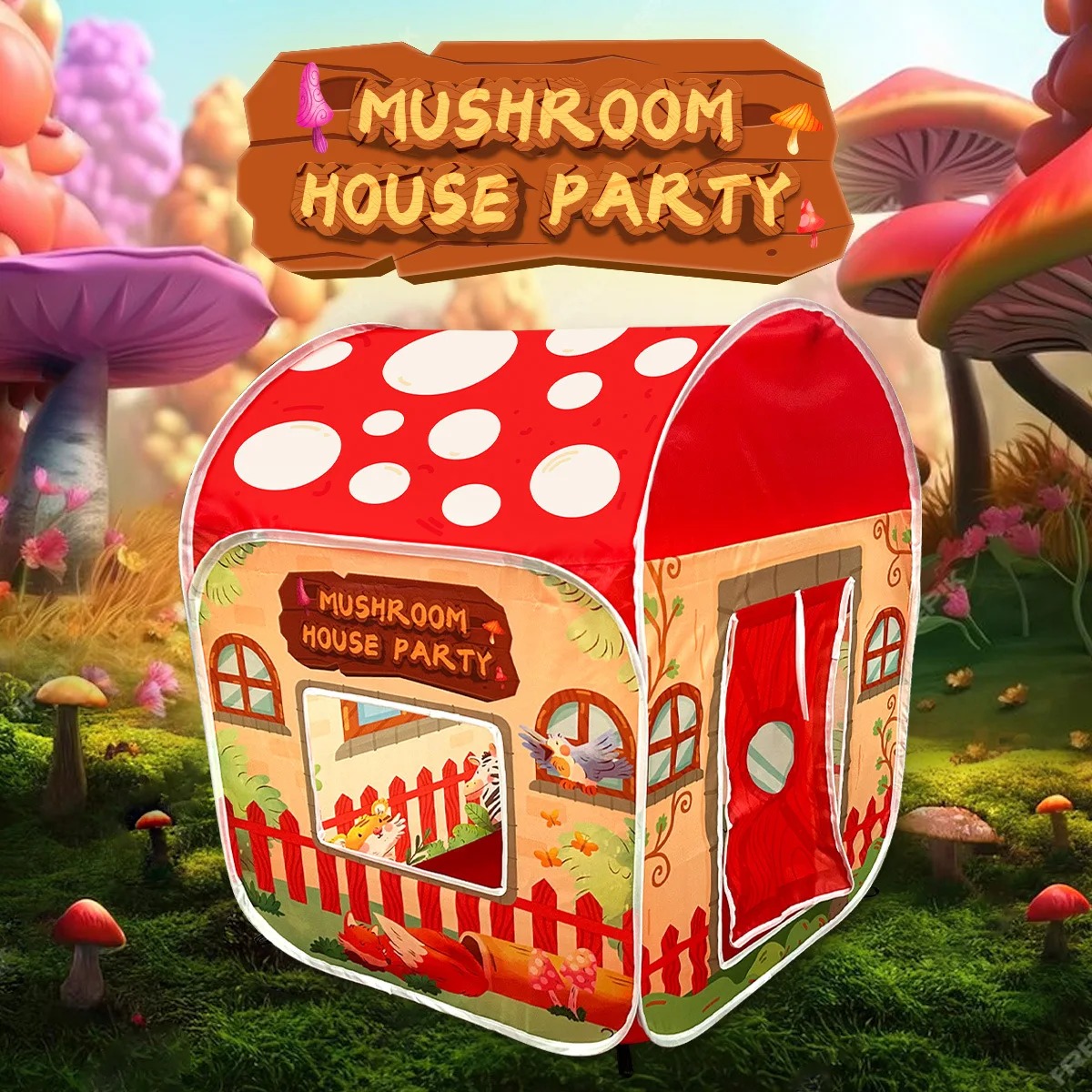 Namiot do zabawy dla niemowląt – Kids Outdoor Hut recenzja i cena