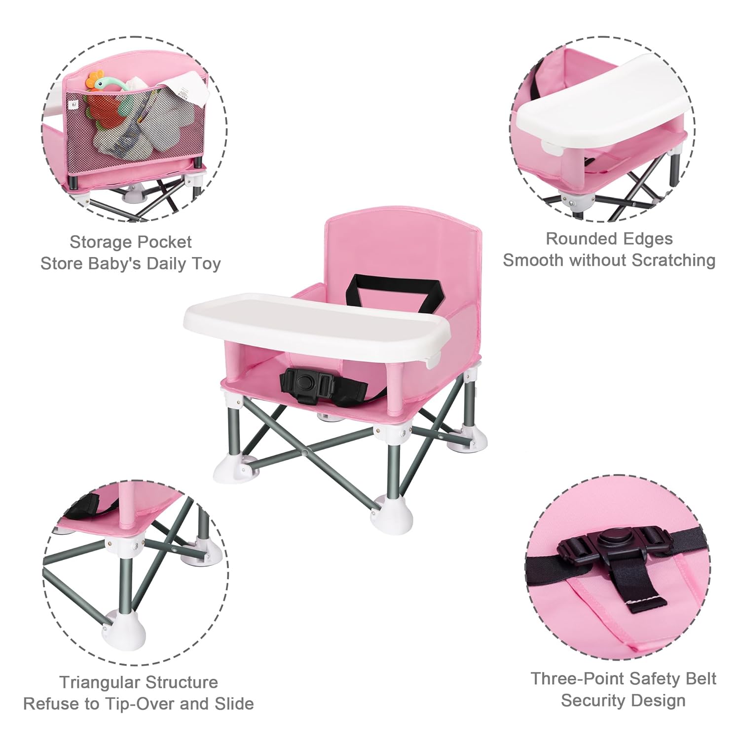 Przenośny fotelik dziecięcy Ko – Kids Outdoor Lawn Chair recenzja i cena