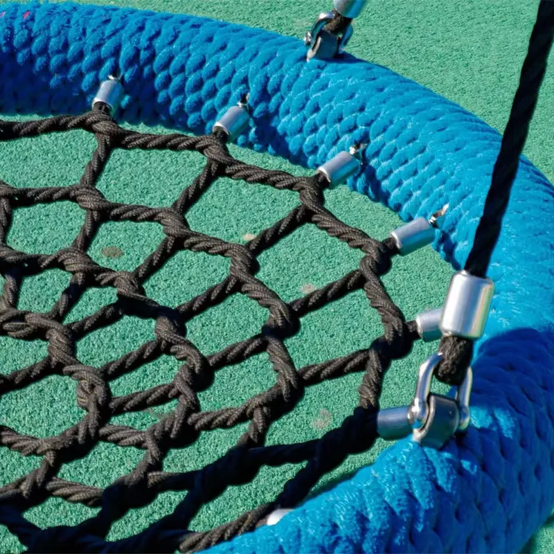 Okrągła huśtawka z siatki pają – Kids Outdoor Nest Swing recenzja i cena