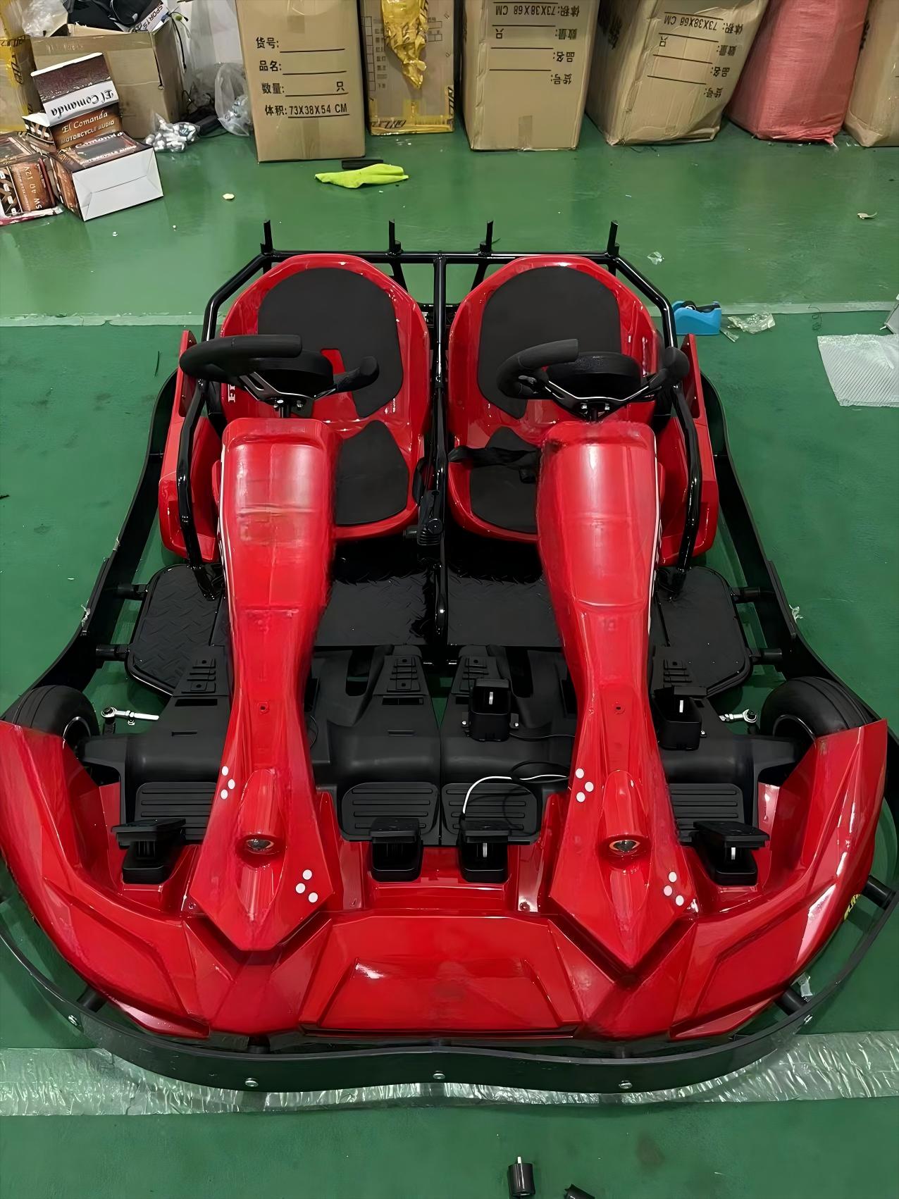 Dwuosobowy elektryczny gokart  – Kids Outdoor Karting recenzja i cena