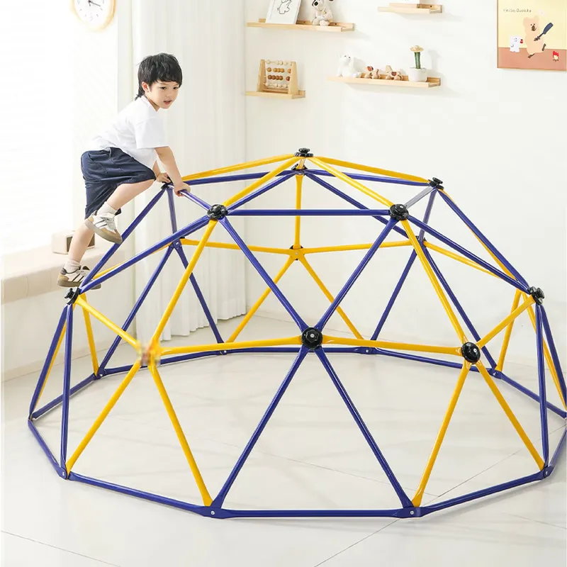 Zestaw do wspinaczki w kształc – Kids Outdoor Jungle Gym Dome recenzja i cena