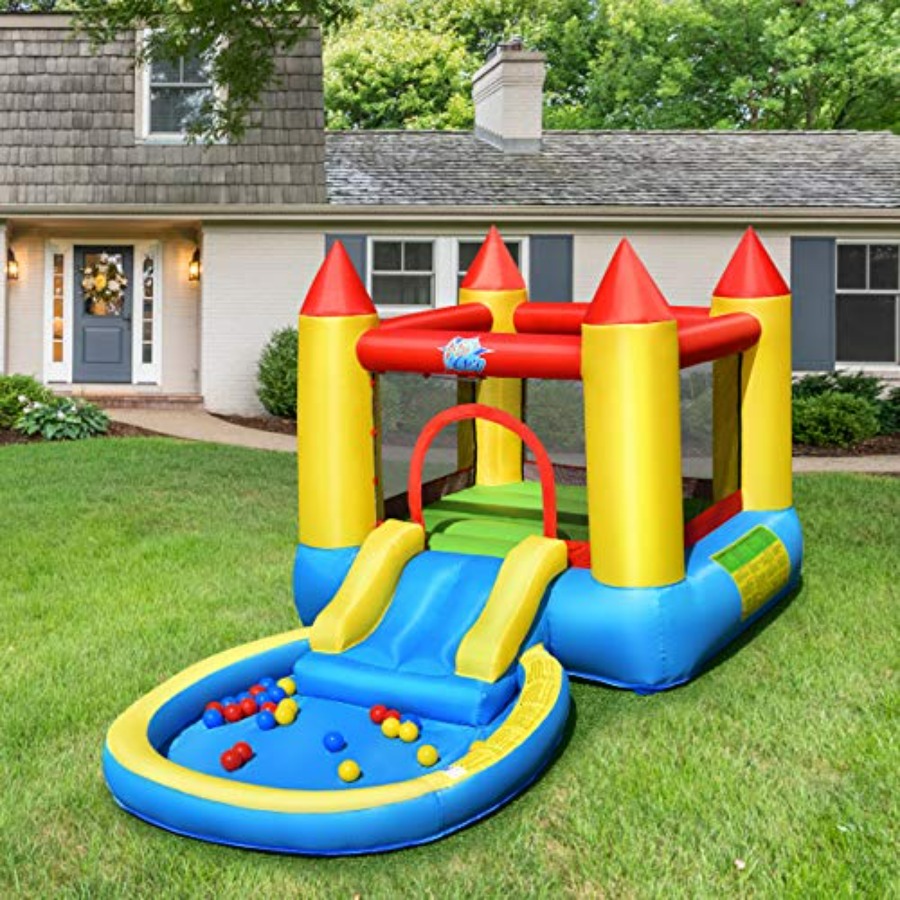Nadmuchiwany domek do skakania – Kids Outdoor Area recenzja i cena