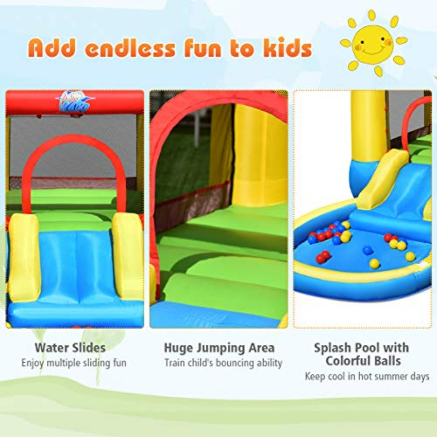Nadmuchiwany domek do skakania – Kids Outdoor Area recenzja i cena