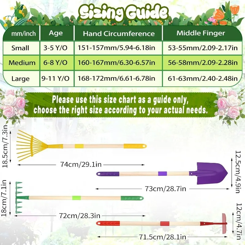 7-częściowy zestaw narzędzi og – Kids Outdoor Yard Tools recenzja i cena