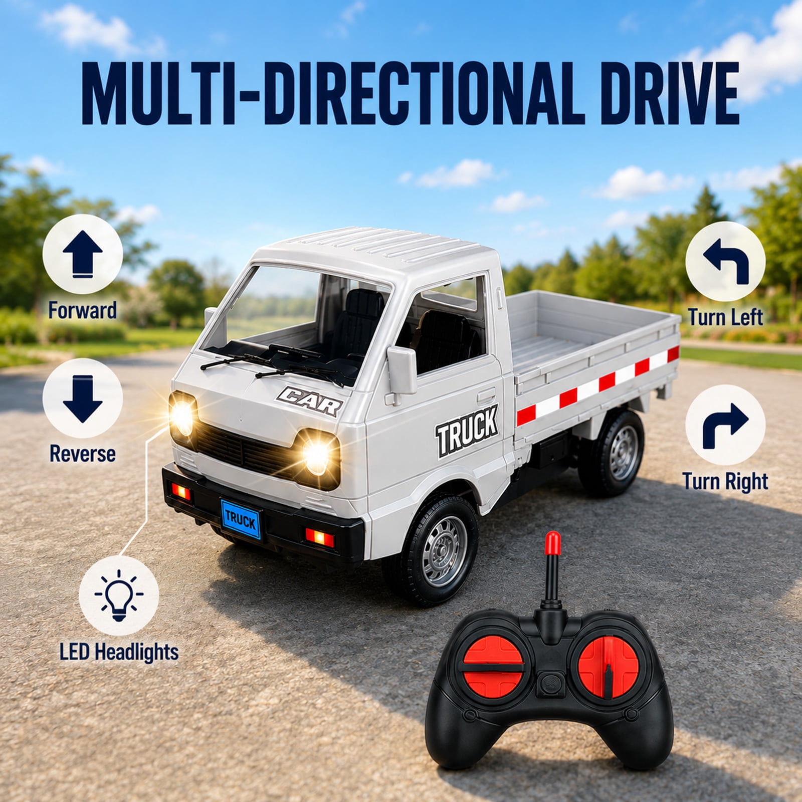 Zabawka RC Pickup Truck, zdaln – Kids Outdoor Electric Car recenzja i cena