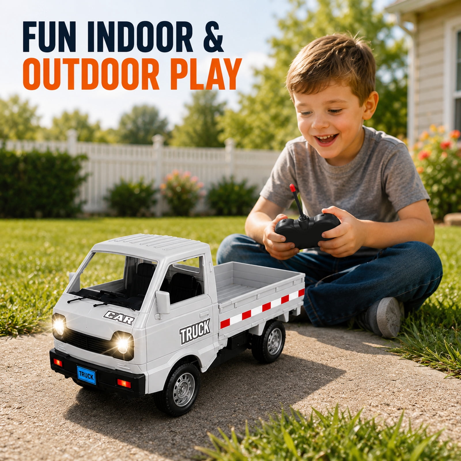 Zabawka RC Pickup Truck, zdaln – Kids Outdoor Electric Car recenzja i cena