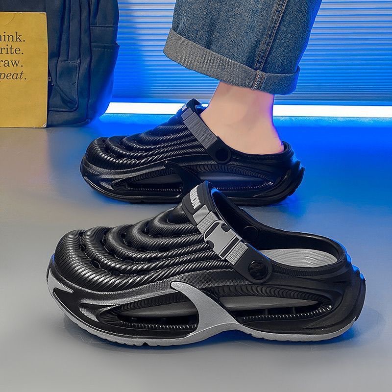 Męskie klapki na grubej podesz – Kids Outdoor Shoes recenzja i cena