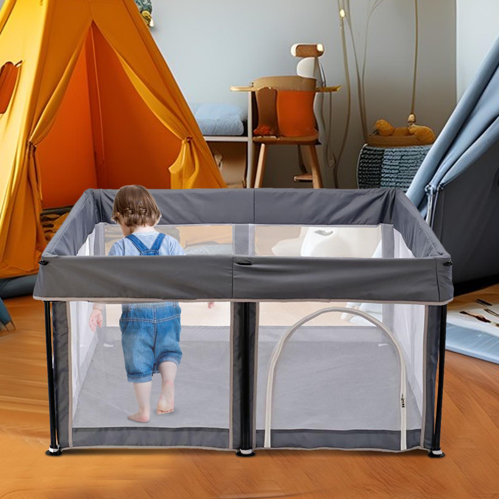 Przenośny kojec dla niemowląt  – Kids Outdoor Play Yard recenzja i cena