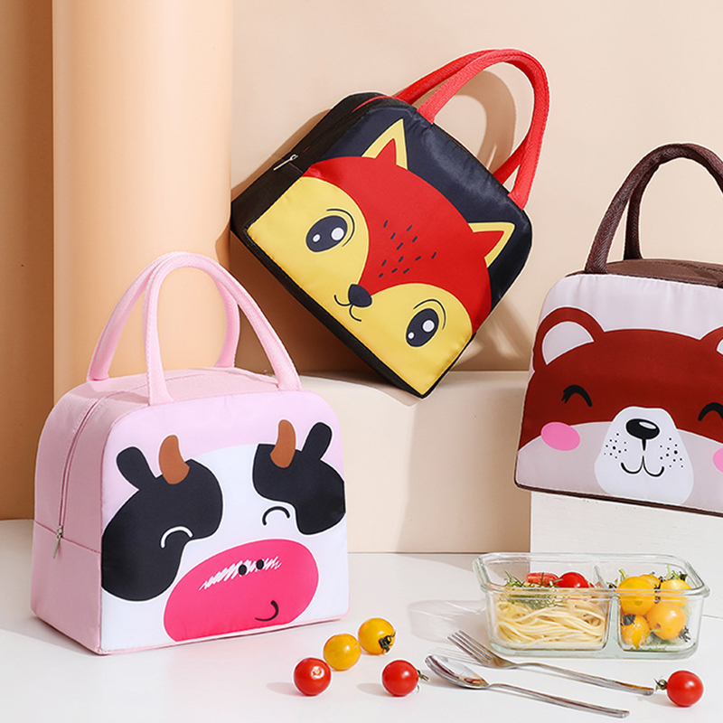 Kreskówka słodka torba na Lunc – Kids Outdoor Storage recenzja i cena