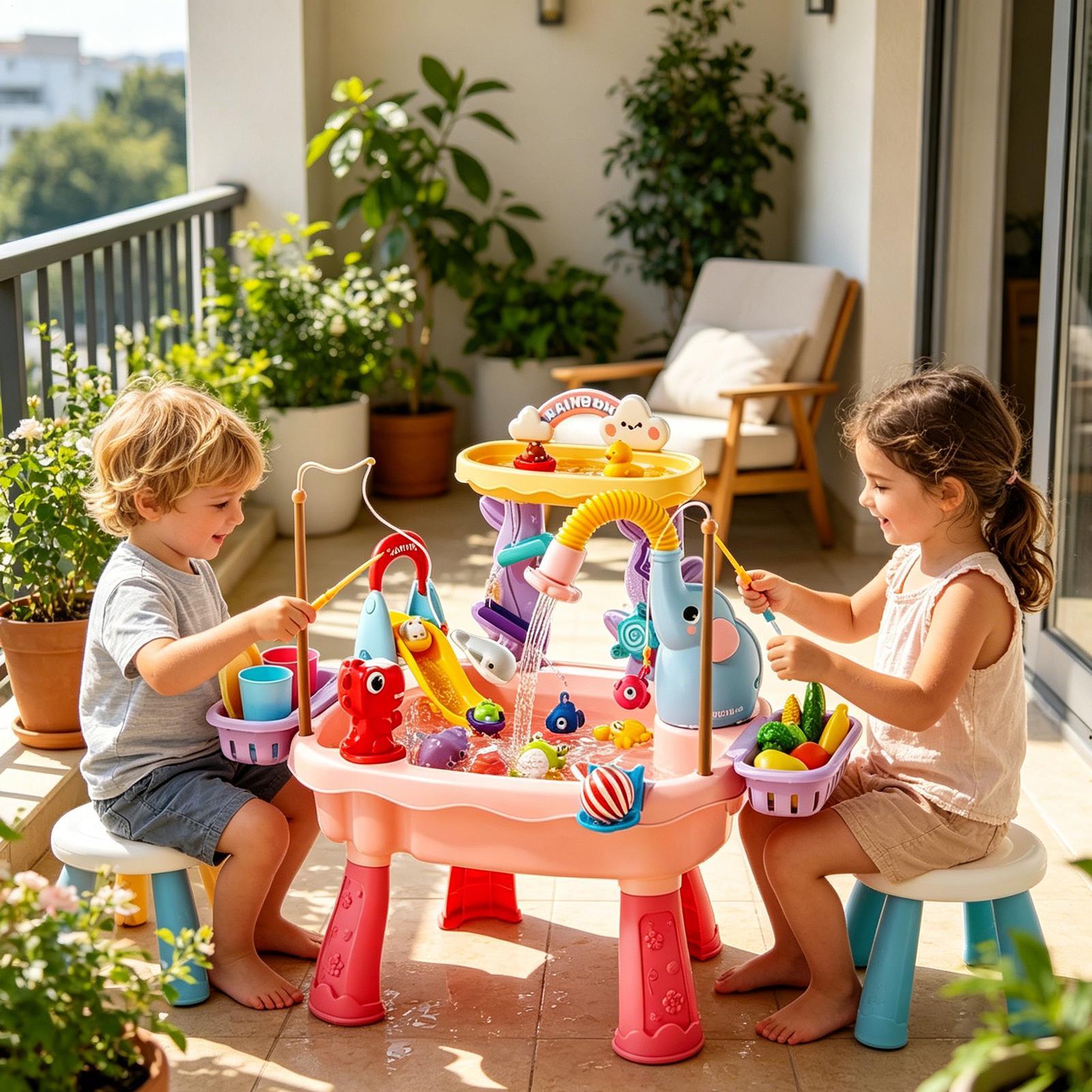 Stół wodny dla dzieci, zabawka – Kids Outdoor Sink recenzja i cena