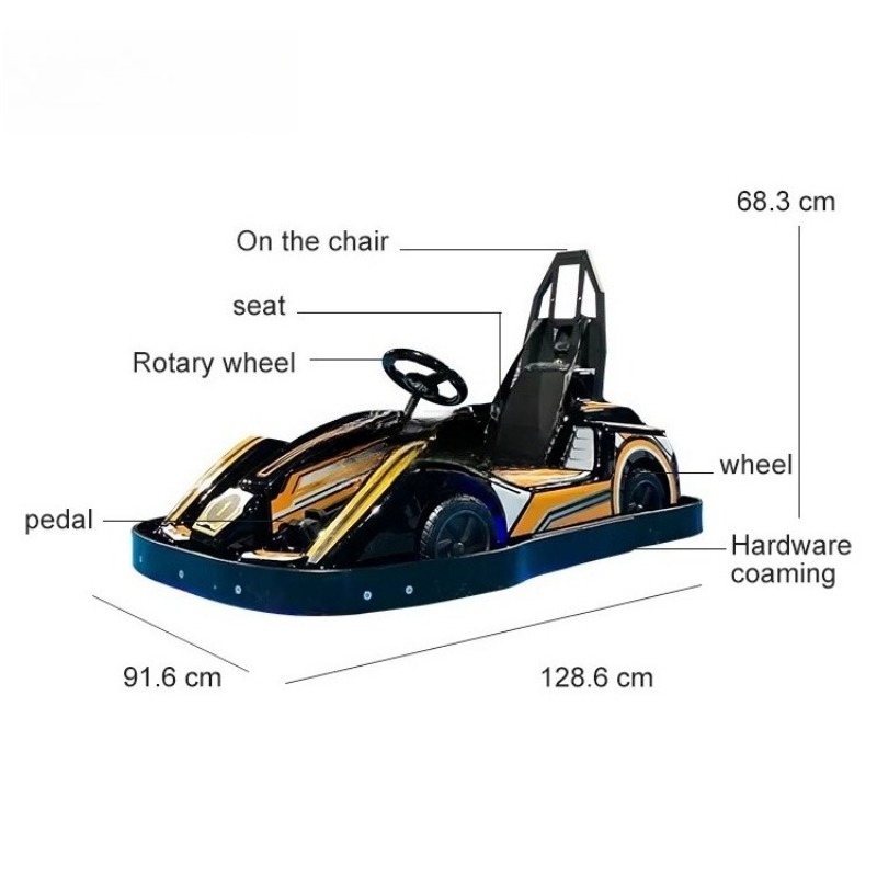 Elektryczny gokart wyścigowy d – Kids Outdoor Karting recenzja i cena