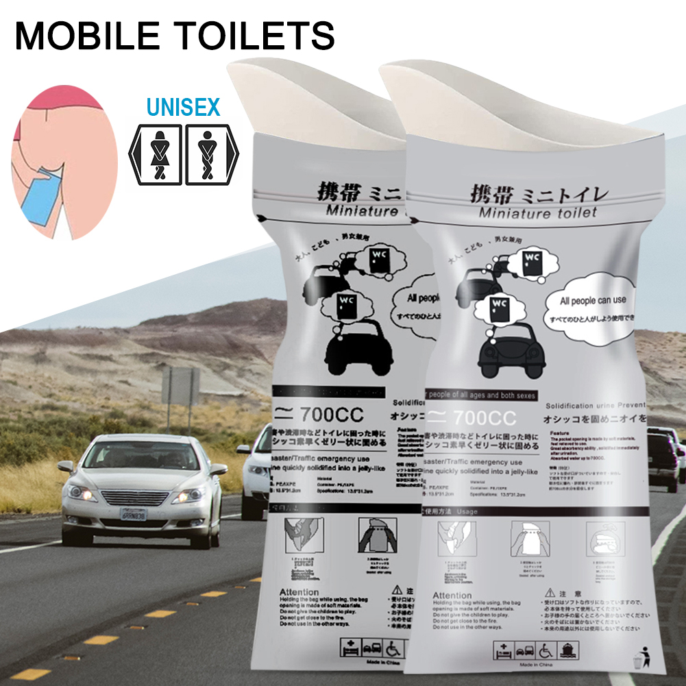 700ML Łatwe w użyciu woreczki  – Kids Outdoor Urinal recenzja i cena