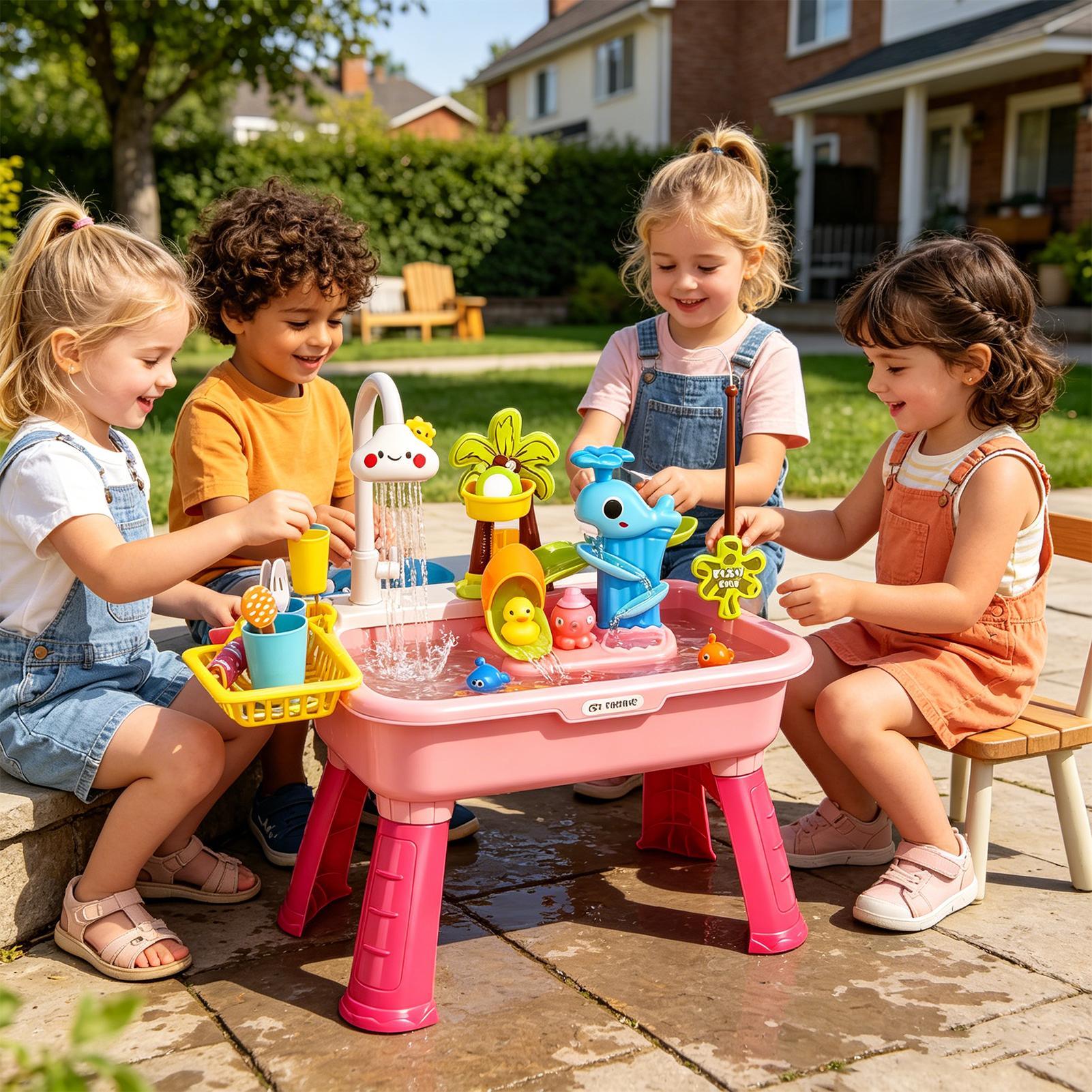 Elektryczny zlew do zabawy dla – Kids Outdoor Water Toys recenzja i cena