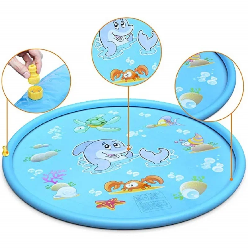 Dmuchany basen dla dzieci 100/ – Kids Outdoor Play Yard recenzja i cena