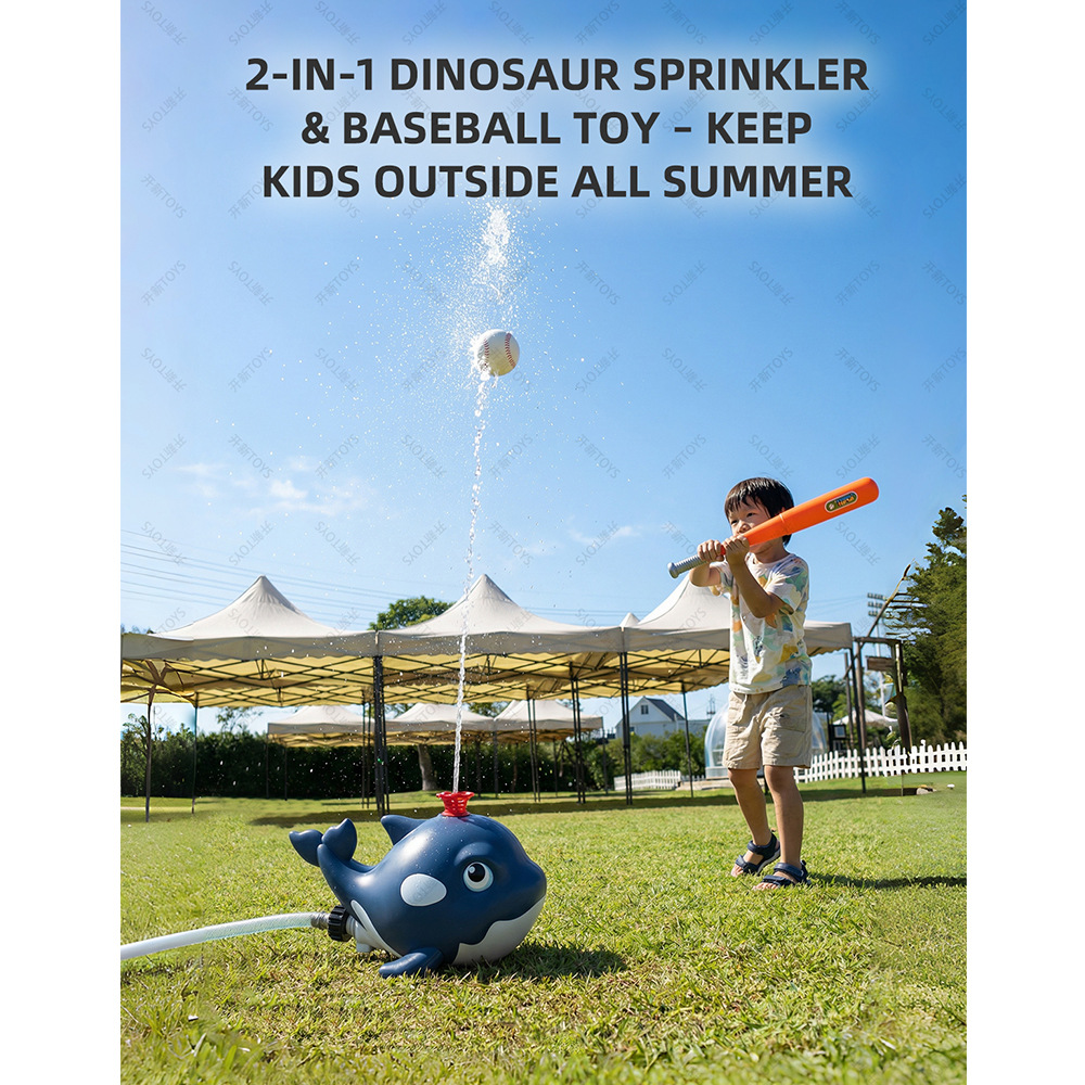 Zraszacz w kształcie wieloryba – Kids Outdoor Yard Tools recenzja i cena