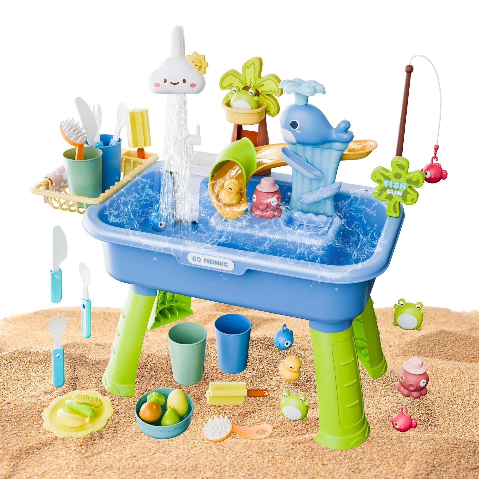 Elektryczne zabawki kuchenne d – Kids Outdoor Sink recenzja i cena